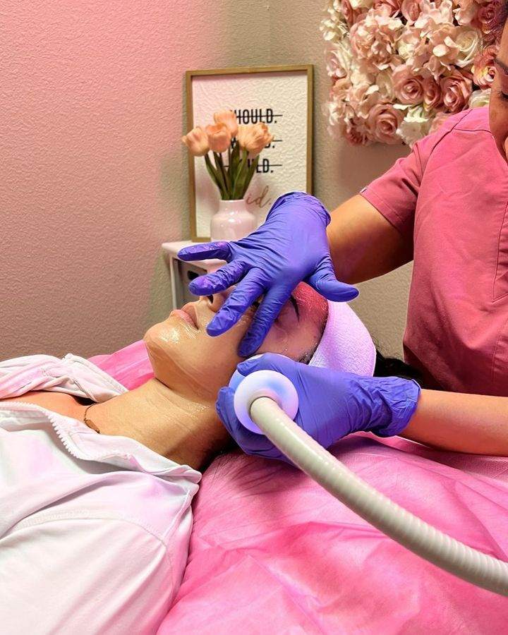 CryoSkin facial at Total Sculpting