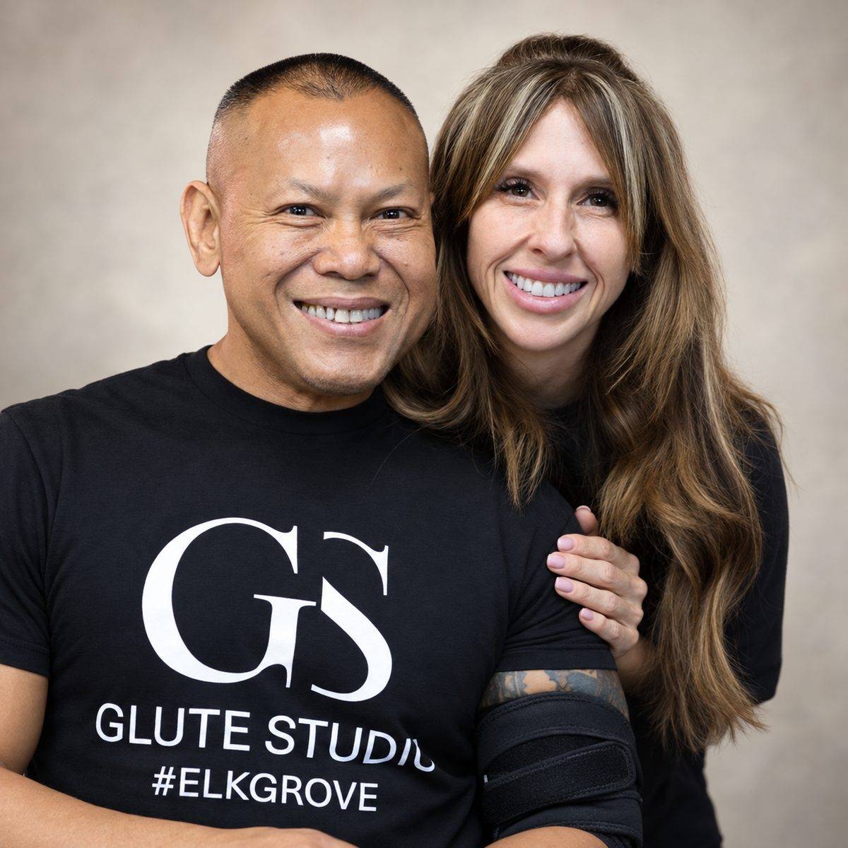 Jill and Kris Dim, owners of Glute Studio in Elk Grove