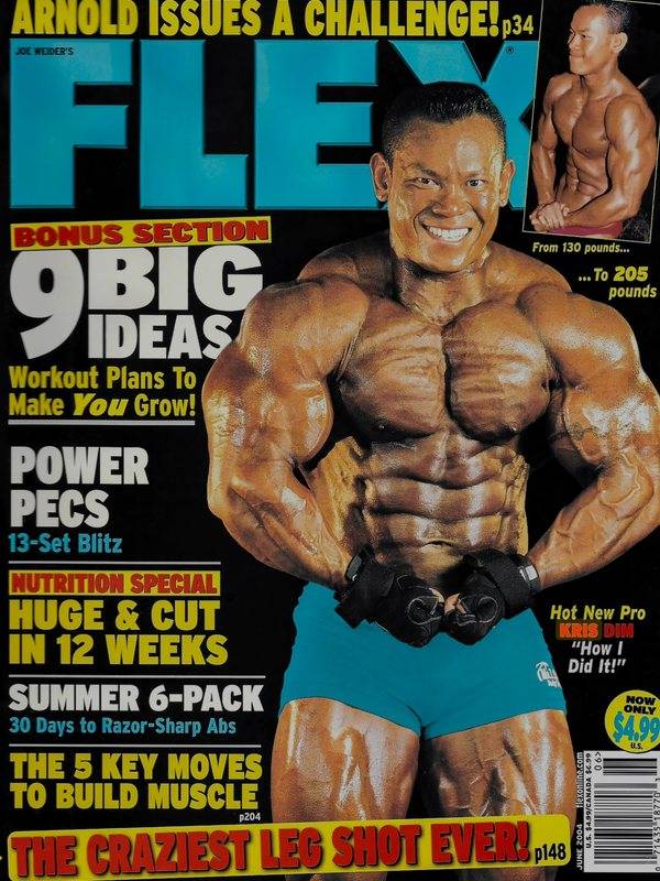 Kris Dim on the cover of FLEX