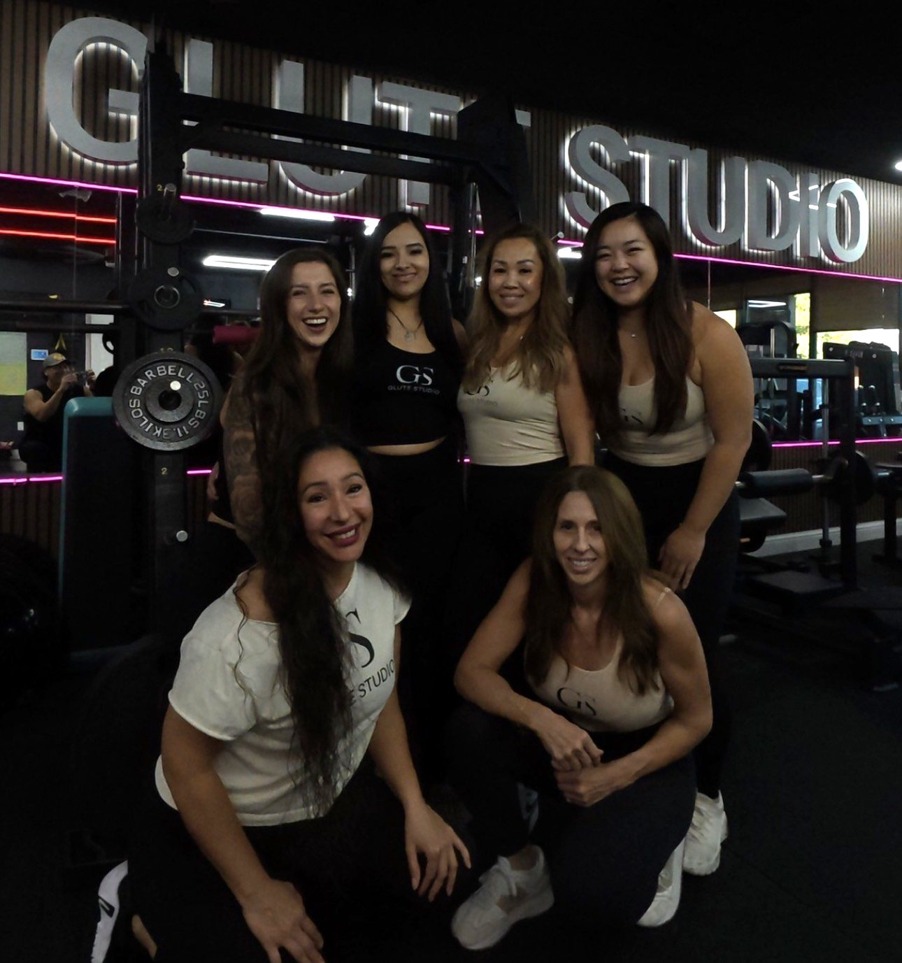 The Glute Studio coaching team with owner Jill Johnson-Dim
